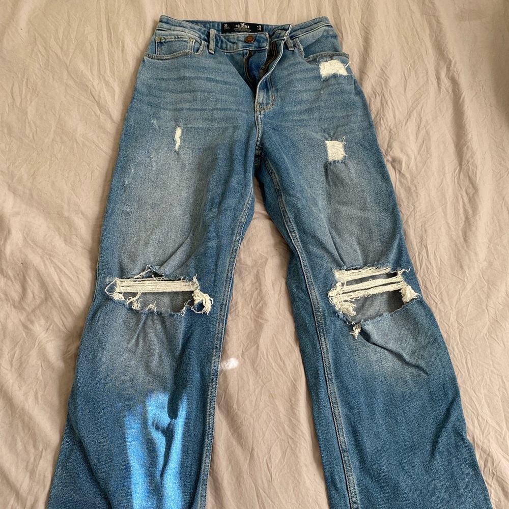 Hollister dad jeans